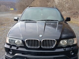 2002 BMW X5 4.6is I (E53), чёрный, 1200000 рублей, вид 4