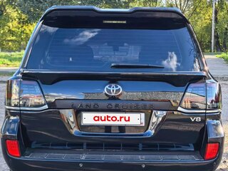 2012 Toyota Land Cruiser 200 Series Рестайлинг 1, чёрный, 2900000 рублей, вид 4