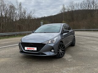 2020 Hyundai Solaris II Рестайлинг, серый, 1600000 рублей, вид 1