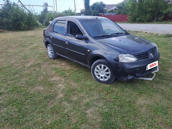 2006 Renault Logan I, серый - вид 1