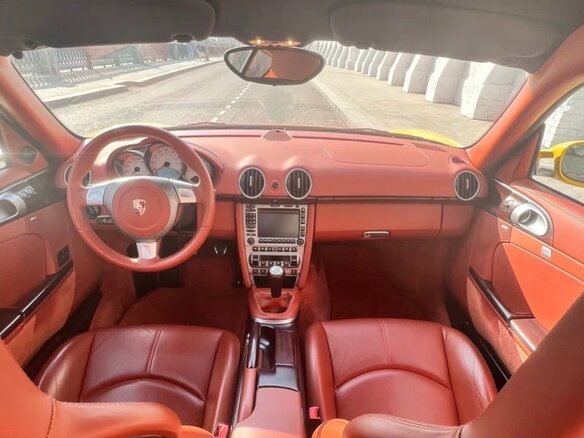 2007 Porsche Cayman S I (987), жёлтый, 10000000 рублей - вид 12