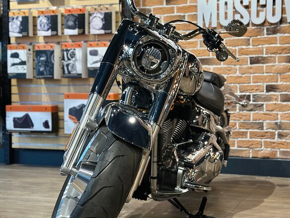 2025 Harley-Davidson Fat Boy, чёрный, 6000000 рублей - вид 23