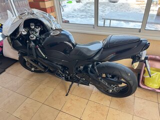 2008 Kawasaki ZX-6 Ninja, чёрный, 620000 рублей, вид 5