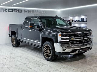2016 Chevrolet Silverado Double Cab 8-speed III (K2XX) Рестайлинг, чёрный, 4200000 рублей, вид 5