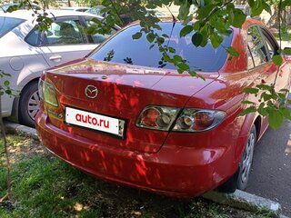 2006 Mazda 6 I (GG) Рестайлинг, красный, 450000 рублей, вид 3
