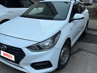 2019 Hyundai Solaris II, белый, 800000 рублей, вид 1