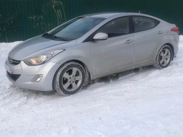 2011 Hyundai Elantra V (MD), серый, 1300000 рублей - вид 3