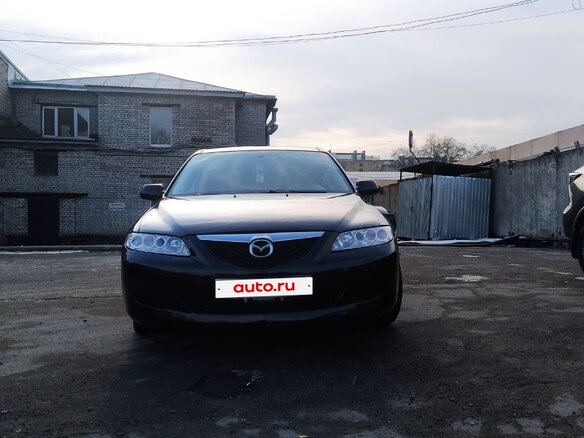 2003 Mazda 6 I (GG), чёрный, 420000 рублей - вид 14
