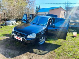 2007 Lada (ВАЗ) Priora I, чёрный, 415000 рублей, вид 3