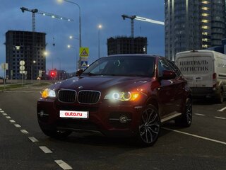 2010 BMW X6 35i 8-speed I (E71), красный, 1650000 рублей, вид 1
