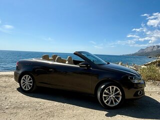 2012 Volkswagen Eos I Рестайлинг, коричневый, 1850000 рублей, вид 3