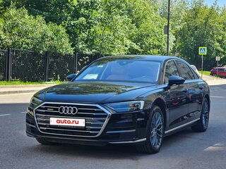 2019 Audi A8 Long 45 TDI IV (D5), чёрный, 5950000 рублей, вид 5