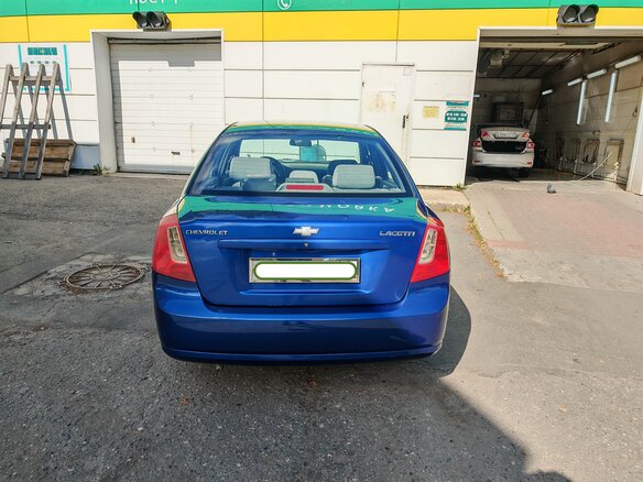 2007 Chevrolet Lacetti I, синий, 350000 рублей - вид 5