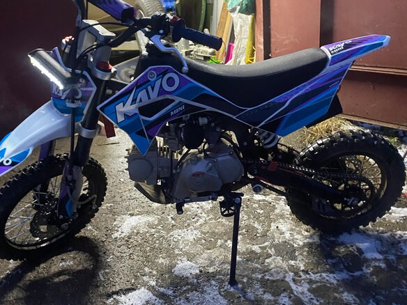 2022 Kayo Mini К125EM, синий, 84000 рублей - вид 7