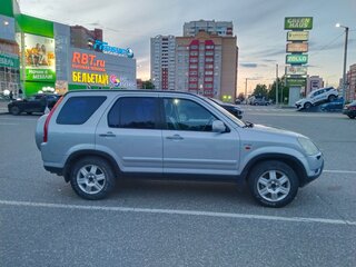 2004 Honda CR-V II, серебристый, 610000 рублей, вид 4