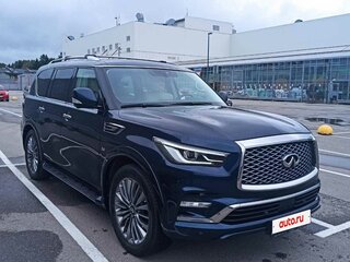 2018 Infiniti QX80 I Рестайлинг 2, синий, 4390000 рублей, вид 3