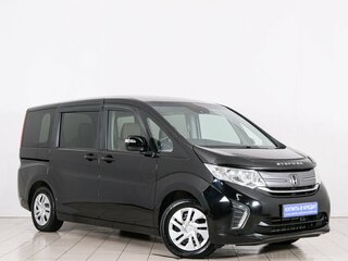 2017 Honda Stepwgn V, чёрный, 1679000 рублей, вид 1