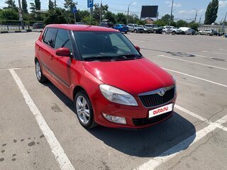 2010 Skoda Fabia II Рестайлинг, красный, 680000 рублей, вид 2