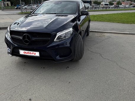 2017 Mercedes-Benz GLE Coupe 350 d I (C292), синий, 5299000 рублей, вид 3