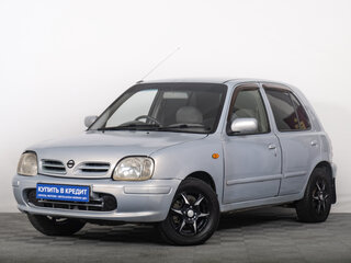 2001 Nissan March II (K11), серебристый, 349000 рублей, вид 2