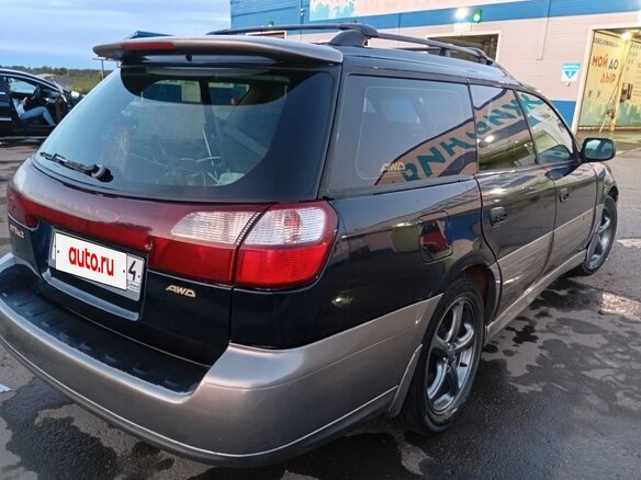 2000 Subaru Outback II, синий, 425000 рублей - вид 9