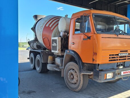 2007 КамАЗ Автобетоносмеситель, оранжевый, 1530000 рублей, вид 1