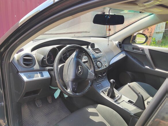 2012 Mazda 3 II (BL) Рестайлинг, чёрный, 800000 рублей - вид 5