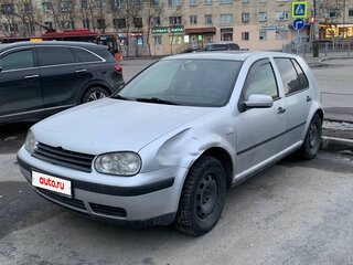 2001 Volkswagen Golf IV, серебристый, 100000 рублей, вид 1