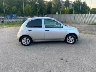 2002 Nissan March III (K12), серебристый, 200000 рублей, вид 2