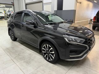 2023 Lada (ВАЗ) Vesta SW Cross I Рестайлинг (NG), чёрный, 1349000 рублей, вид 3
