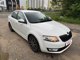 2014 Skoda Octavia III (A7), белый, 1100000 рублей, вид 3
