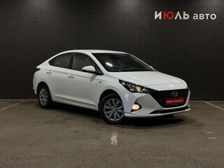 2020 Hyundai Solaris II Рестайлинг, белый, 1340000 рублей, вид 3