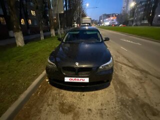 2003 BMW 5 серии 530d V (E60/E61), чёрный, 750000 рублей, вид 1