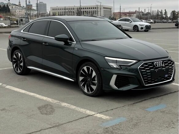 2022 Audi A3 35 TFSI Long IV (8Y), зелёный - вид 1