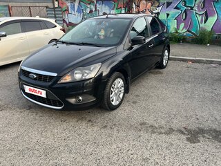2010 Ford Focus II Рестайлинг, чёрный, 710000 рублей, вид 4