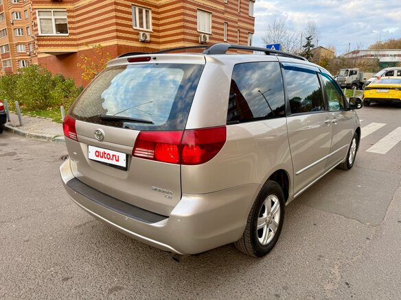 2004 Toyota Sienna II, серый, 1185000 рублей - вид 5