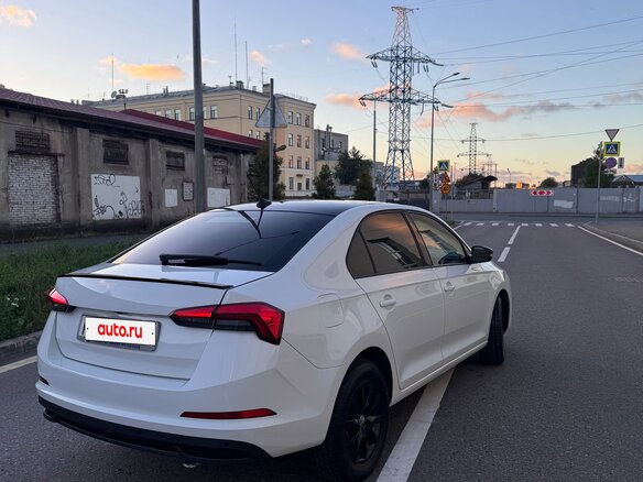 2021 Skoda Rapid II, белый, 1475000 рублей - вид 5