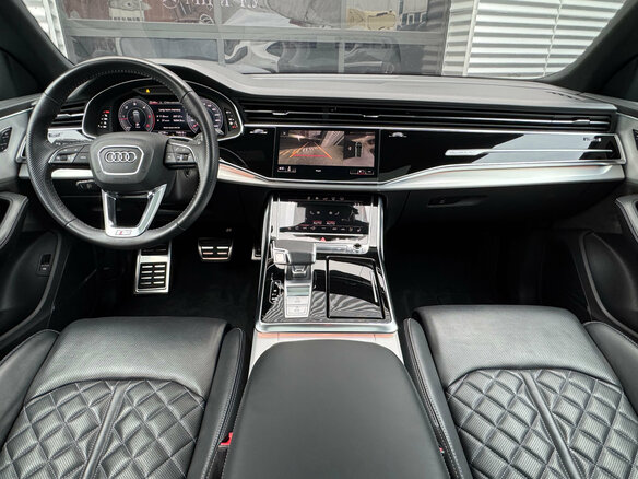 2020 Audi Q8 50 TDI I (4M), белый, 7990000 рублей - вид 12