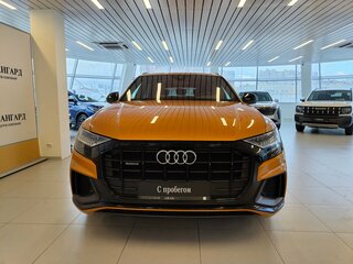 2019 Audi Q8 55 TFSI I (4M), оранжевый, 5406000 рублей, вид 3