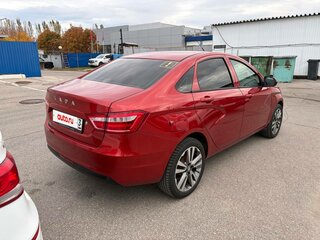 2015 Lada (ВАЗ) Vesta I, красный, 631000 рублей, вид 3