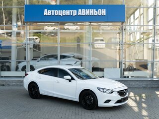 2016 Mazda 6 III (GJ) Рестайлинг, белый, 1499000 рублей, вид 4