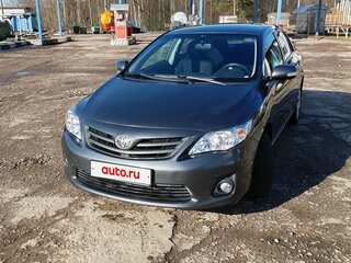 2011 Toyota Corolla X (E140, E150) Рестайлинг, серый, 1200000 рублей, вид 2
