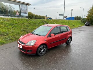 2006 Ford Fiesta Mk5, красный, 425000 рублей, вид 1