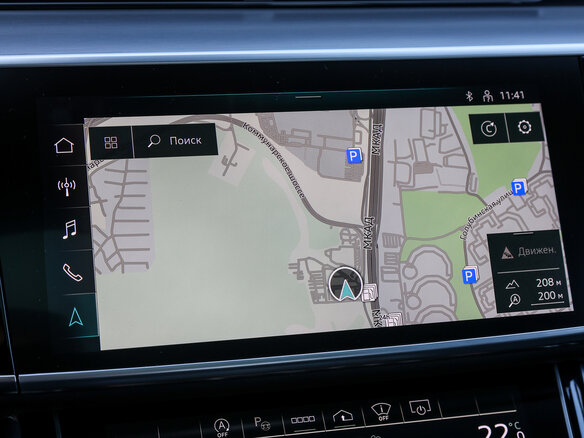 2022 Audi A8 55 TFSI IV (D5) Рестайлинг, чёрный, 6998000 рублей - вид 20
