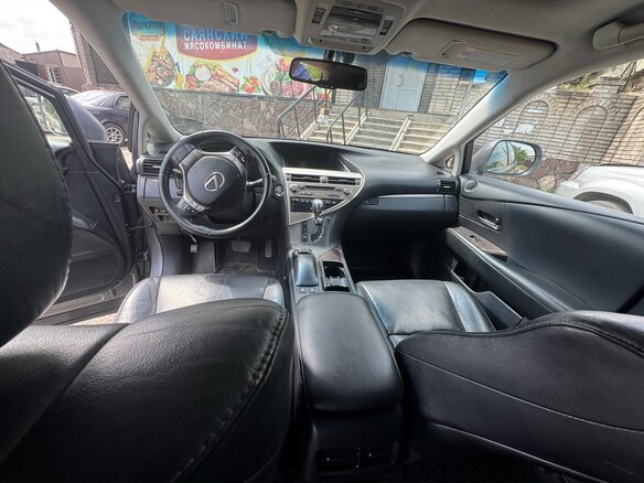 2013 Lexus RX 350 III Рестайлинг, серый, 3050000 рублей - вид 3