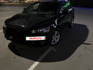 2010 Mitsubishi Lancer X, чёрный, 450000 рублей, вид 1