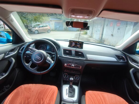 2015 Audi Q3 I (8U) Рестайлинг, голубой, 2080000 рублей - вид 13