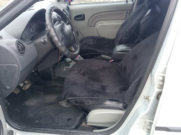 2007 Renault Logan I, серый, 450000 рублей - вид 5