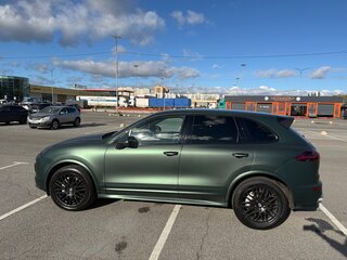 2014 Porsche Cayenne S II Рестайлинг (958), зелёный, 3380000 рублей, вид 1