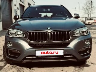 2016 BMW X6 30d II (F16), серый, 4000000 рублей, вид 4